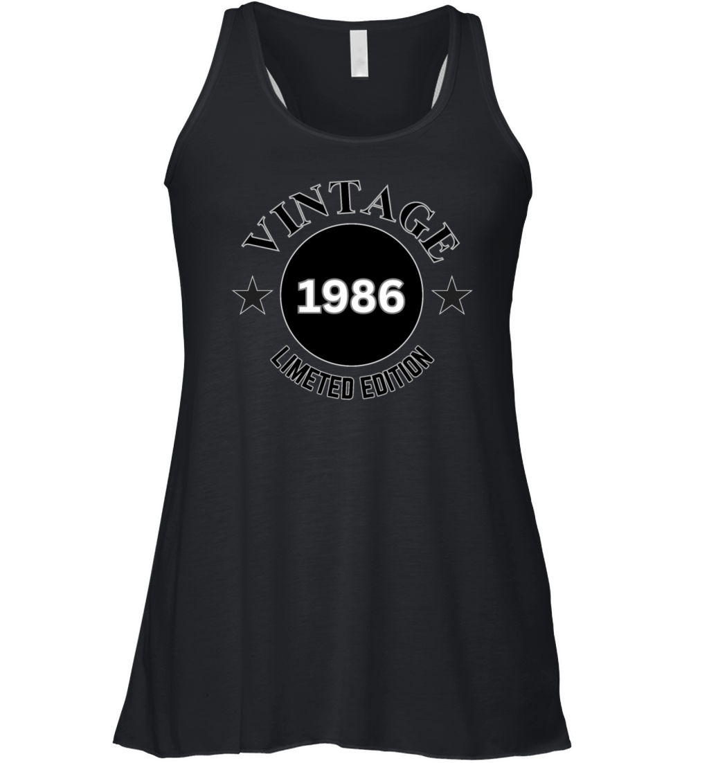 38 Year Old Vintage 1986 Limited Edition Women's Flowy Tank Top