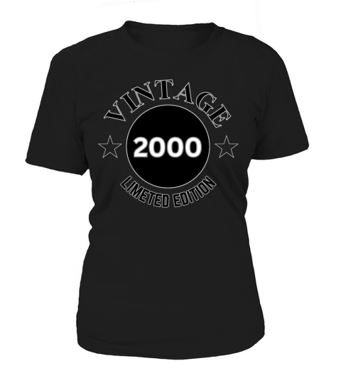 24 Year Old Vintage 2000 Limited Edition Women's T-Shirt