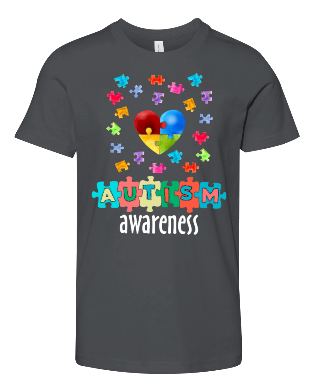 Autism Awareness Month Youth Unisex Jersey Tee