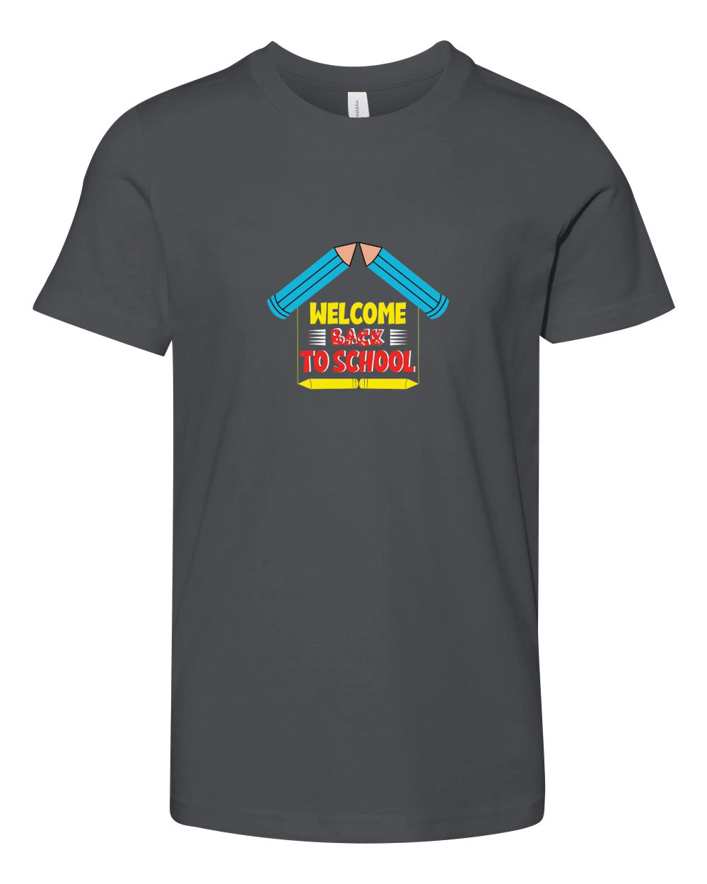 welcome back to school design Youth Unisex Jersey Tee