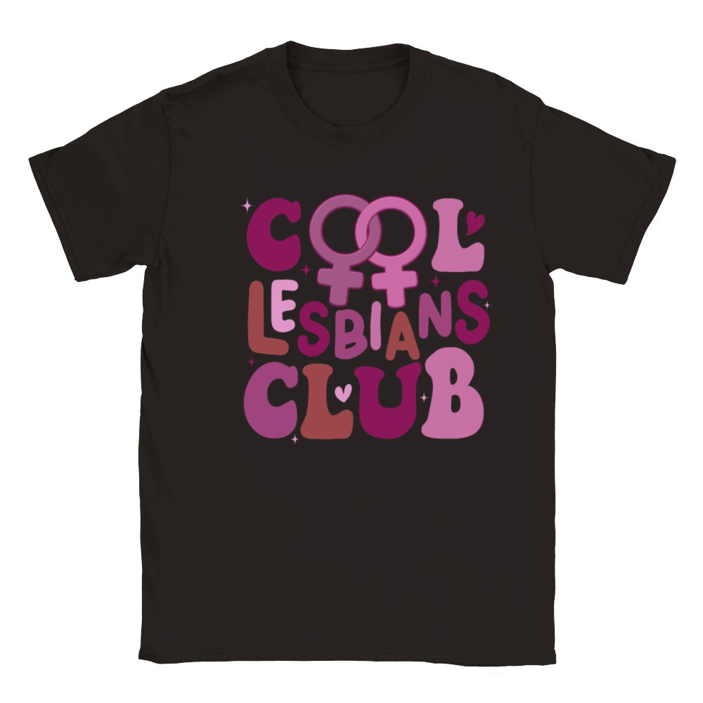 Cool Lesbians Club Classic Kids Crewneck T-shirt