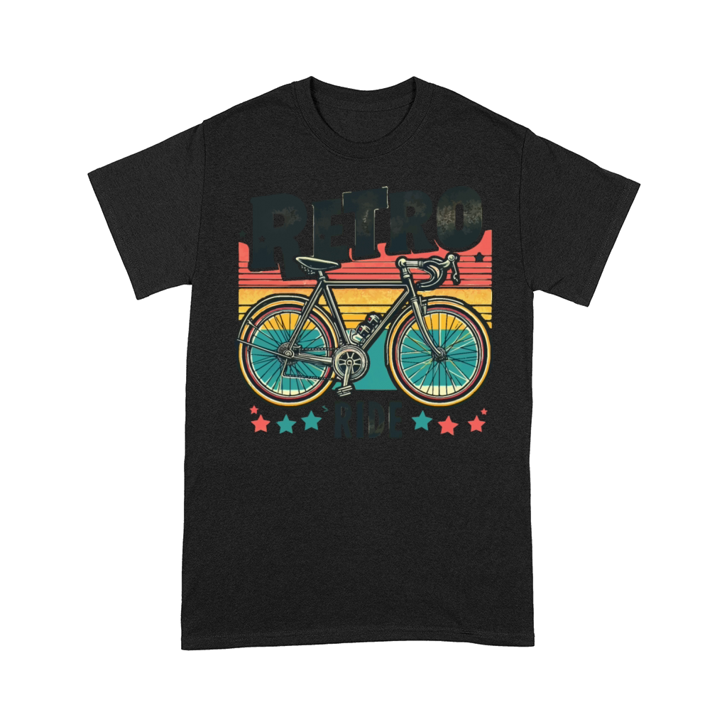 Retro Ride Road Bike and Gravel Comfort T-shirt