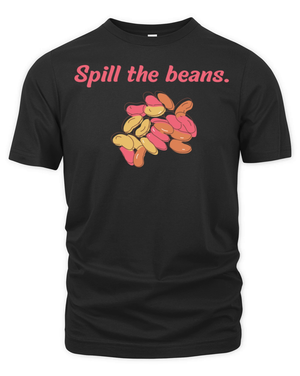 Spill the beans Organic Unisex T-shirt