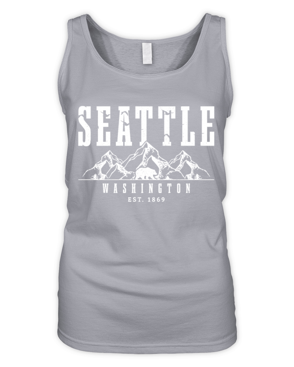 Seattle Washington Souvenir Gift Organic Women's Tank Top