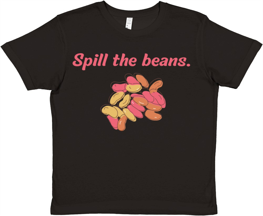 Spill the beans Premium Kids Crewneck T-shirt