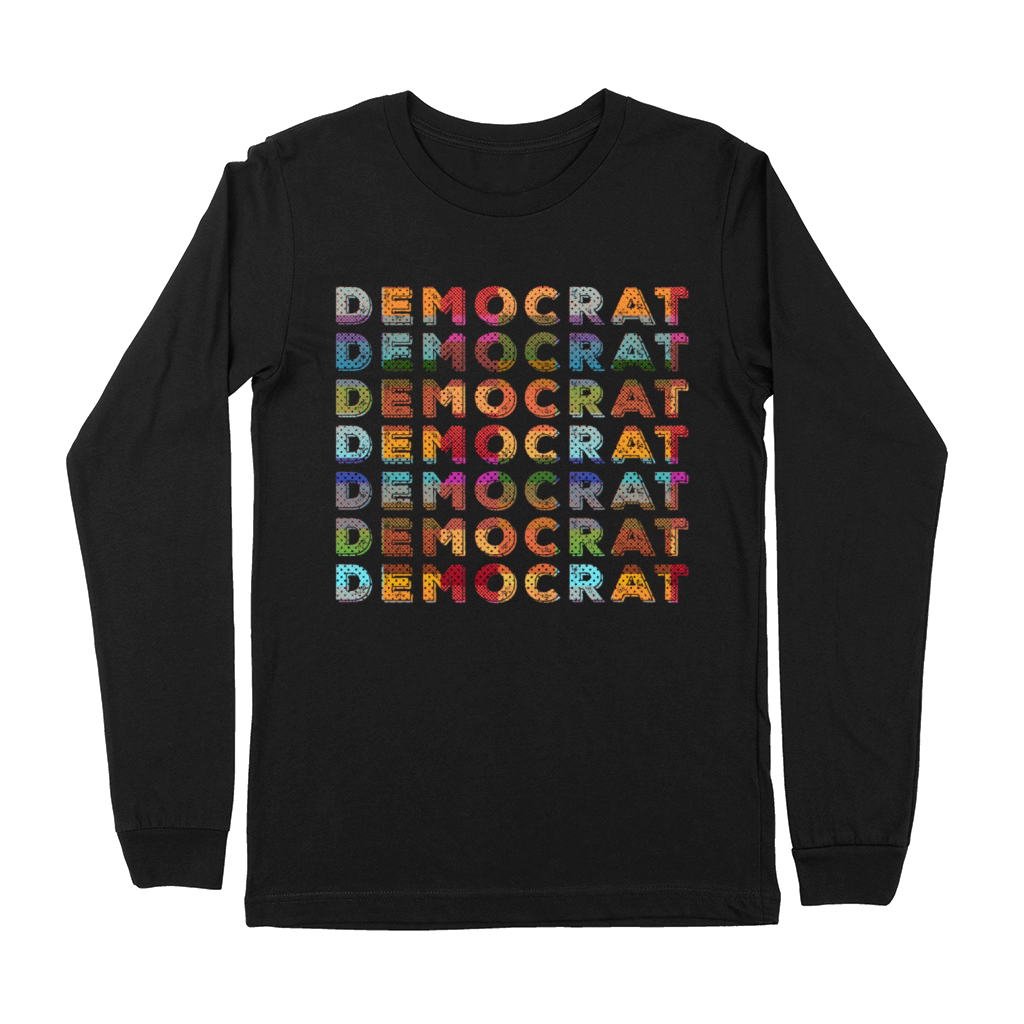Democrat Retro Premium Long Sleeve