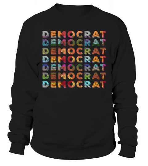 Democrat Retro Sweatshirt Unisex