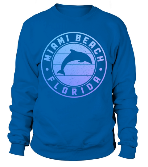 Miami Florida USA Retro Vintage Sweatshirt Unisex
