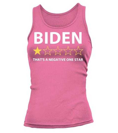 Biden Thats a negative one star Tank top Woman