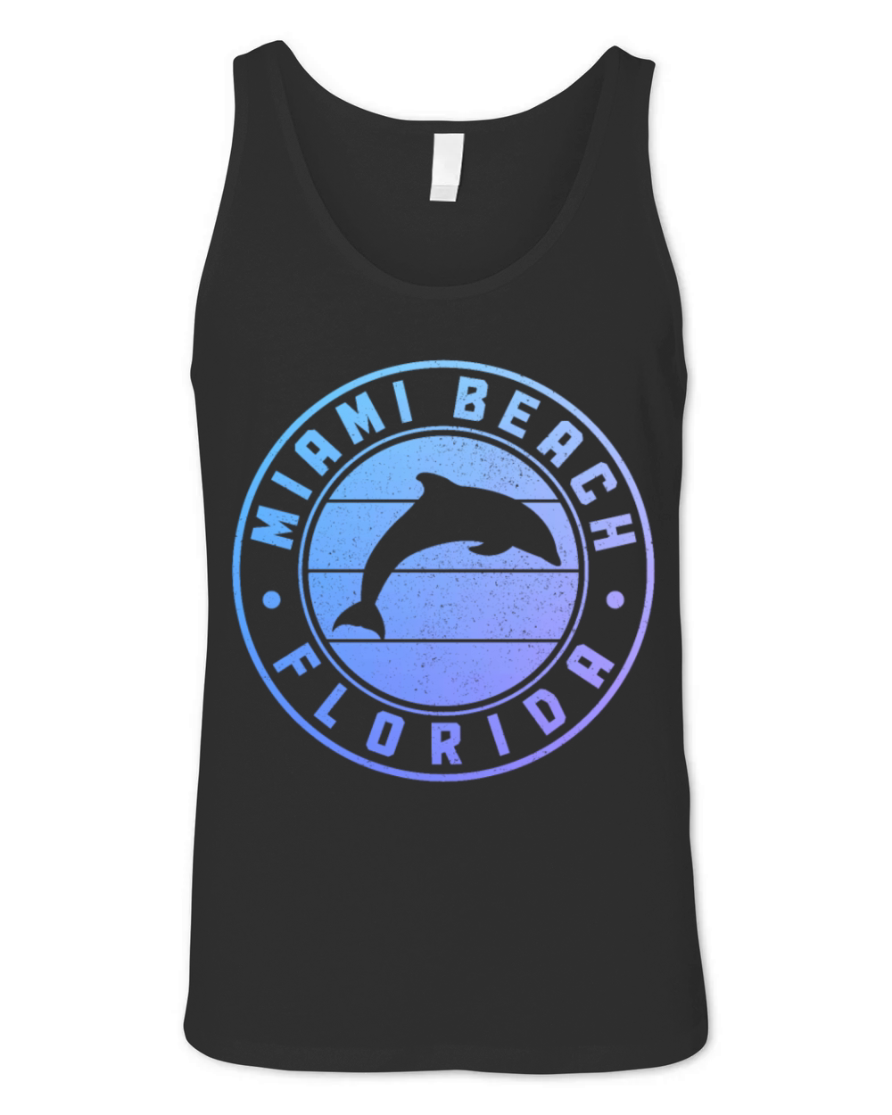 Miami Florida USA Retro Vintage Unisex Jersey Tank