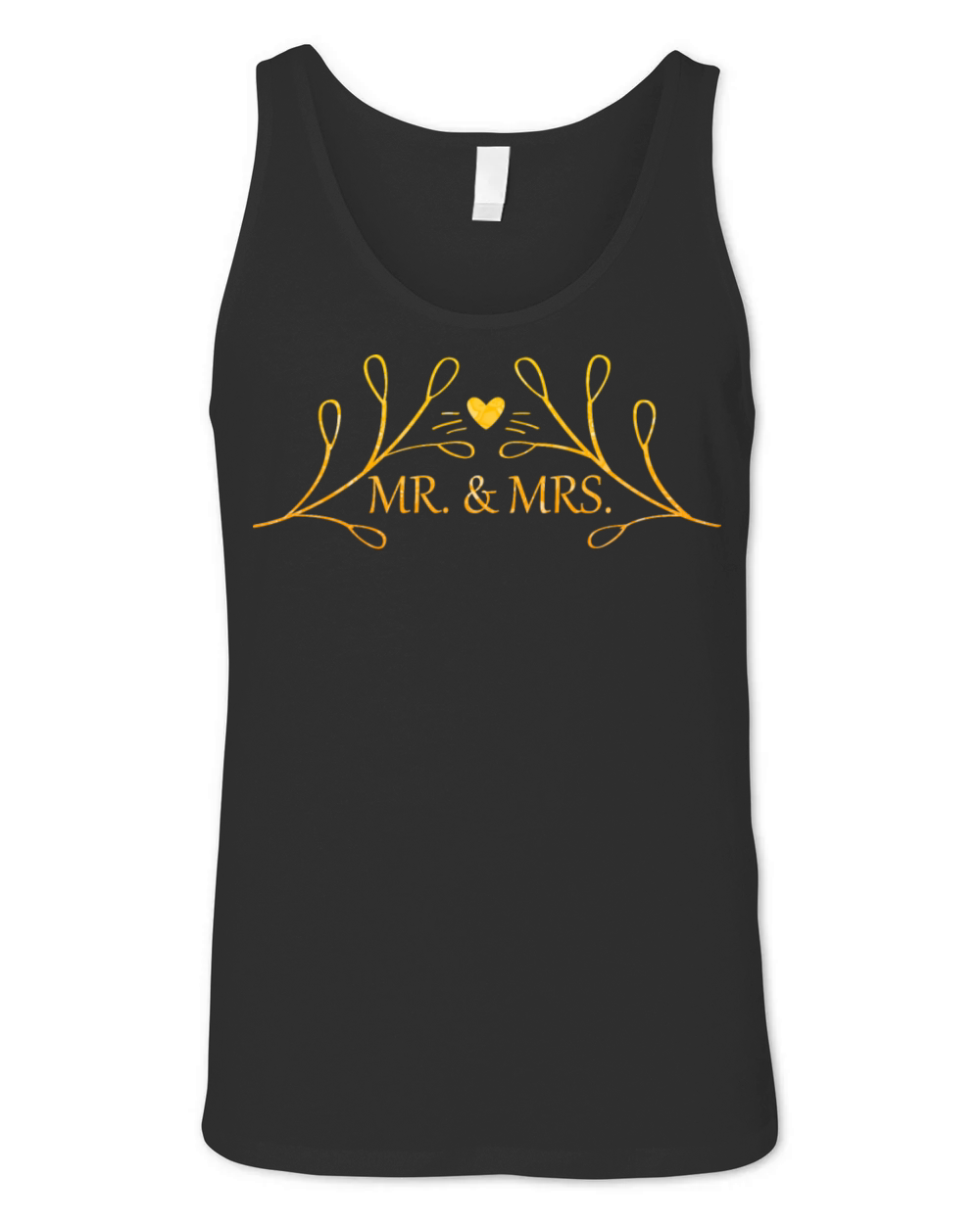 MR AND MRS Unisex Jersey Tank