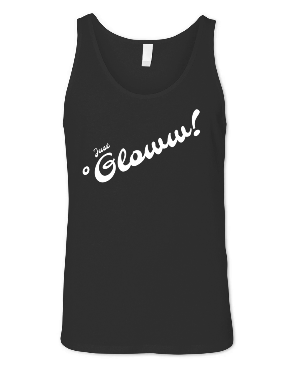 Reathers Just Glow White Unisex Jersey Tank