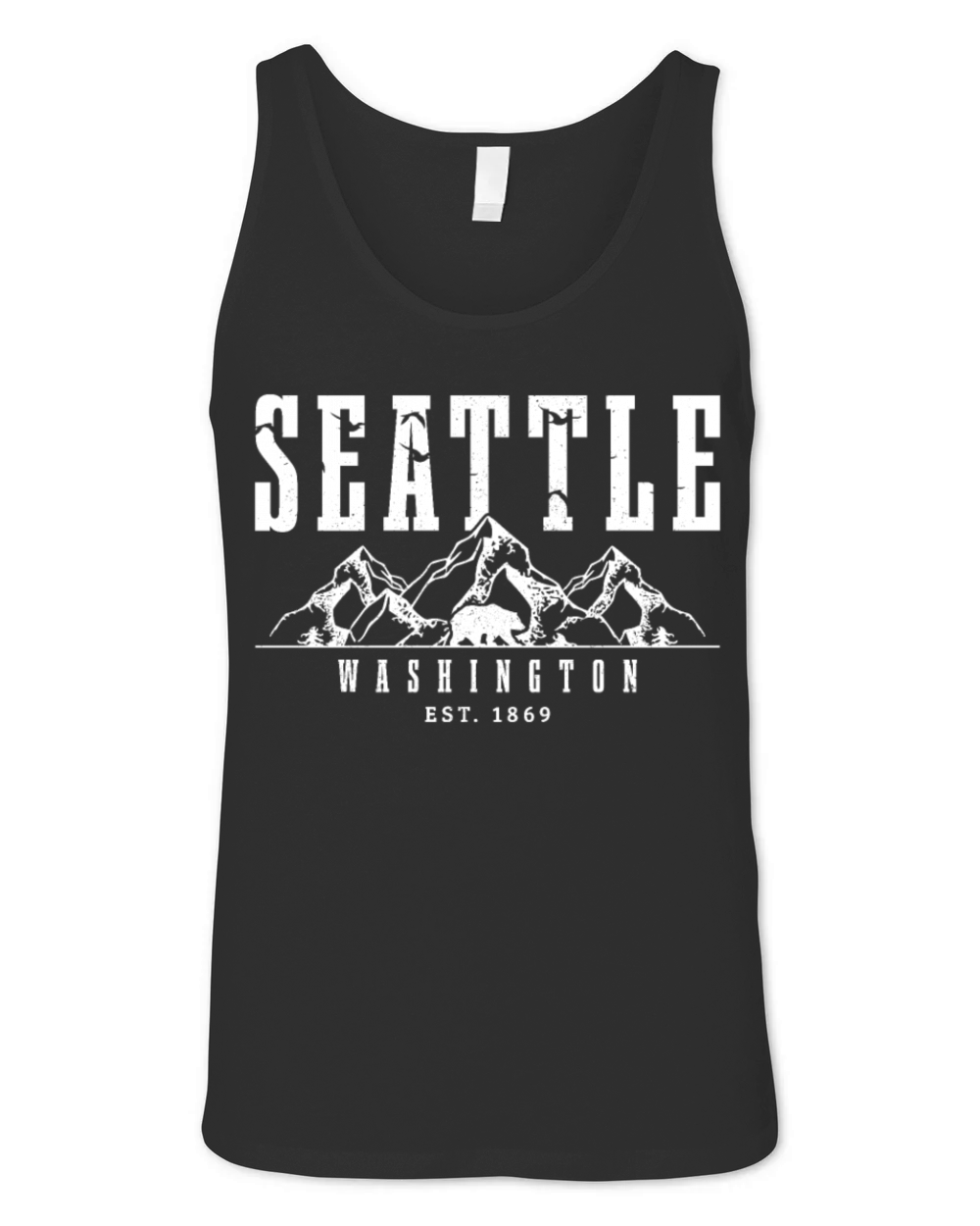 Seattle Washington Souvenir Gift Unisex Jersey Tank