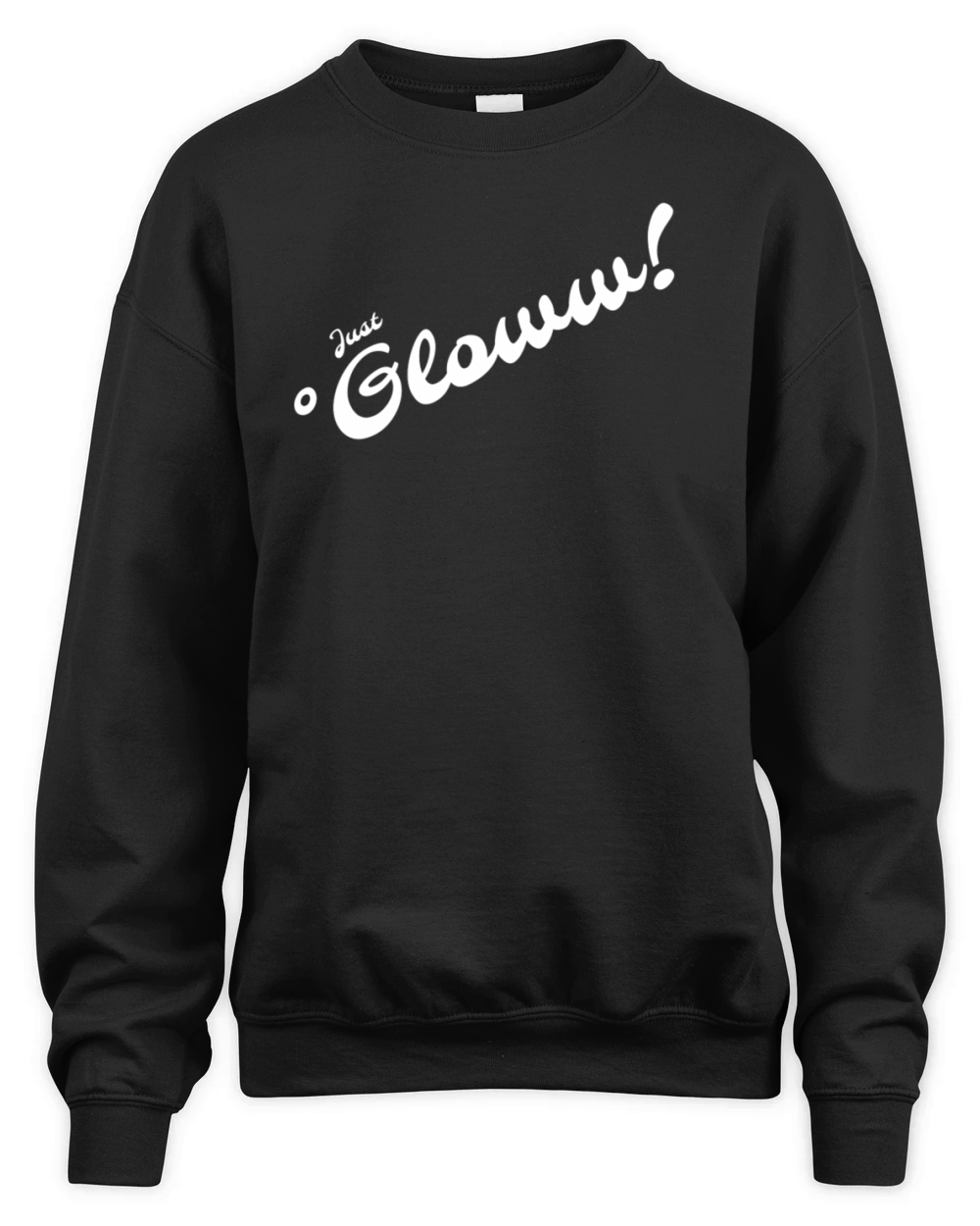 Reathers Just Glow White Unisex Premium Crewneck Sweatshirt