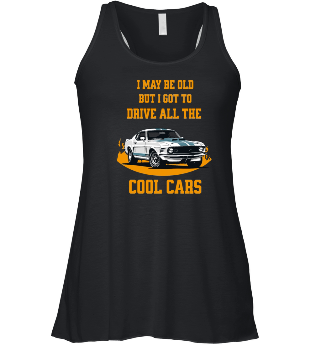 classic car Women's Flowy Tank Top