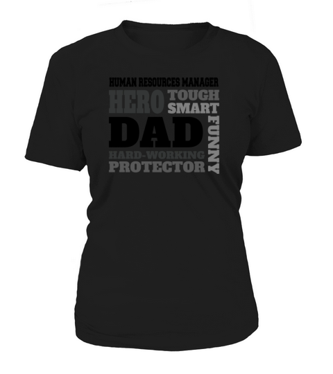 Daddy job funny Quote Dad Human resources manager Women's T-Shirt