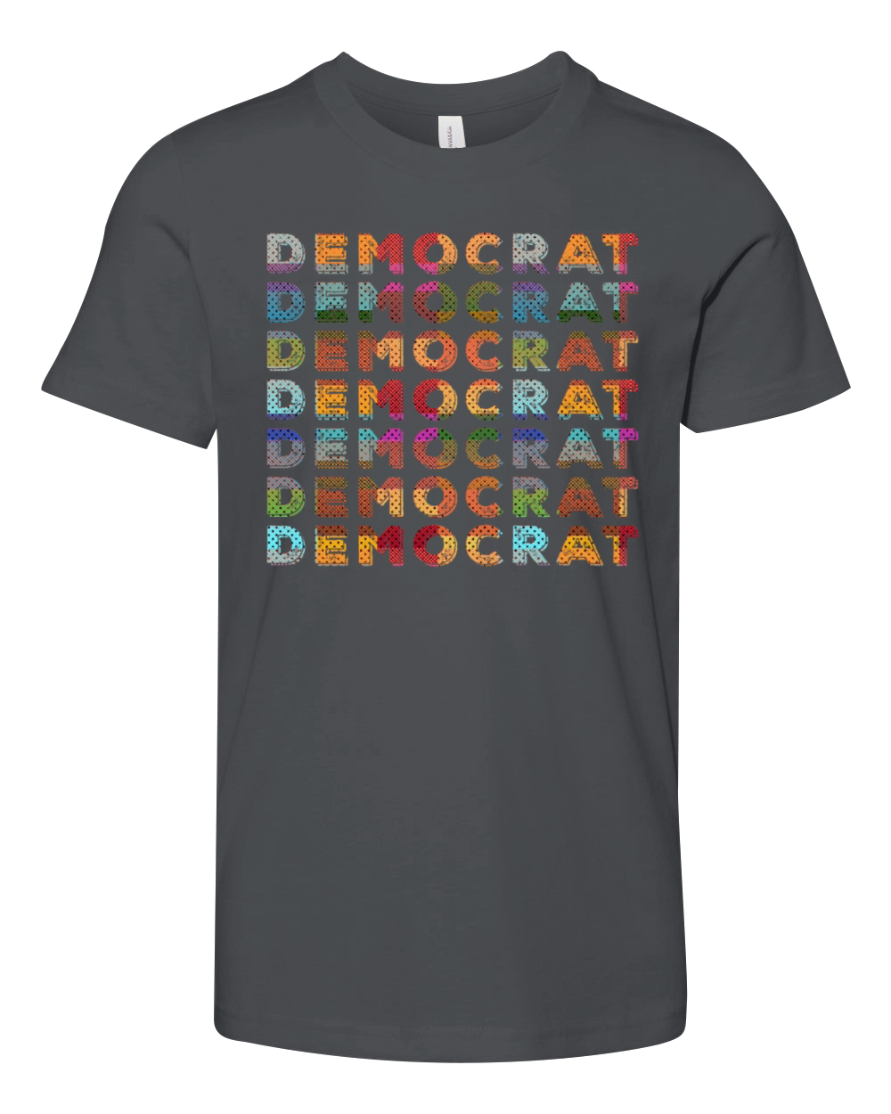Democrat Retro Youth Unisex Jersey Tee