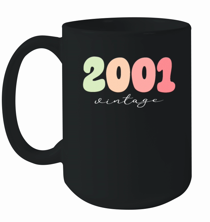 Birthday 2001 Vintage Ceramic Mug