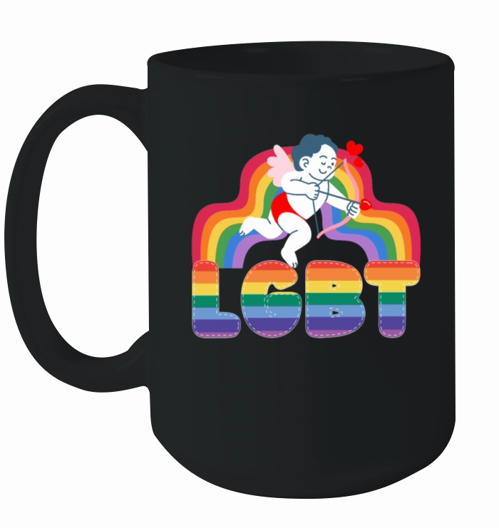 Valentines Day LGBT February 14 Gay Lesbian Ceramic Mug