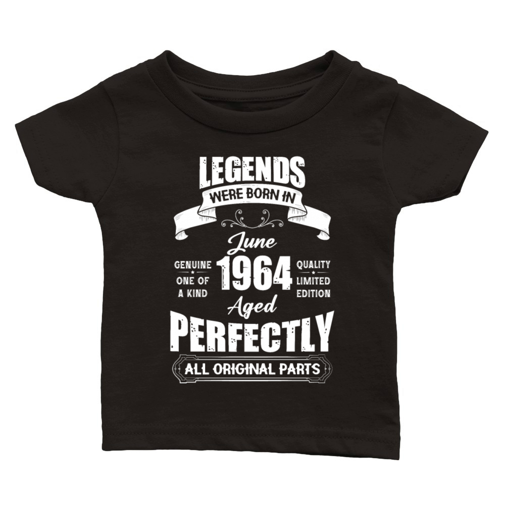 Legends Were Born In June 1951 Birthday Classic Baby Crewneck T-shirt
