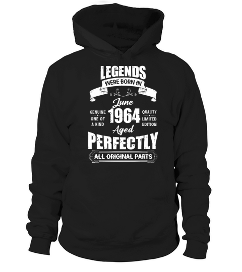 Legends Were Born In June 1951 Birthday Hoodie Unisex