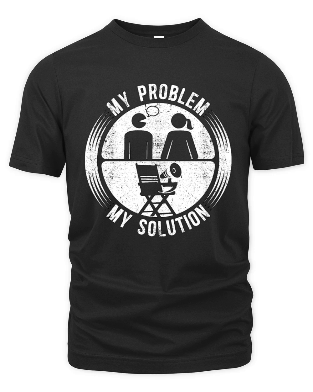 Film Director My Problem My Pictogram Mom Dad Organic Unisex T-shirt