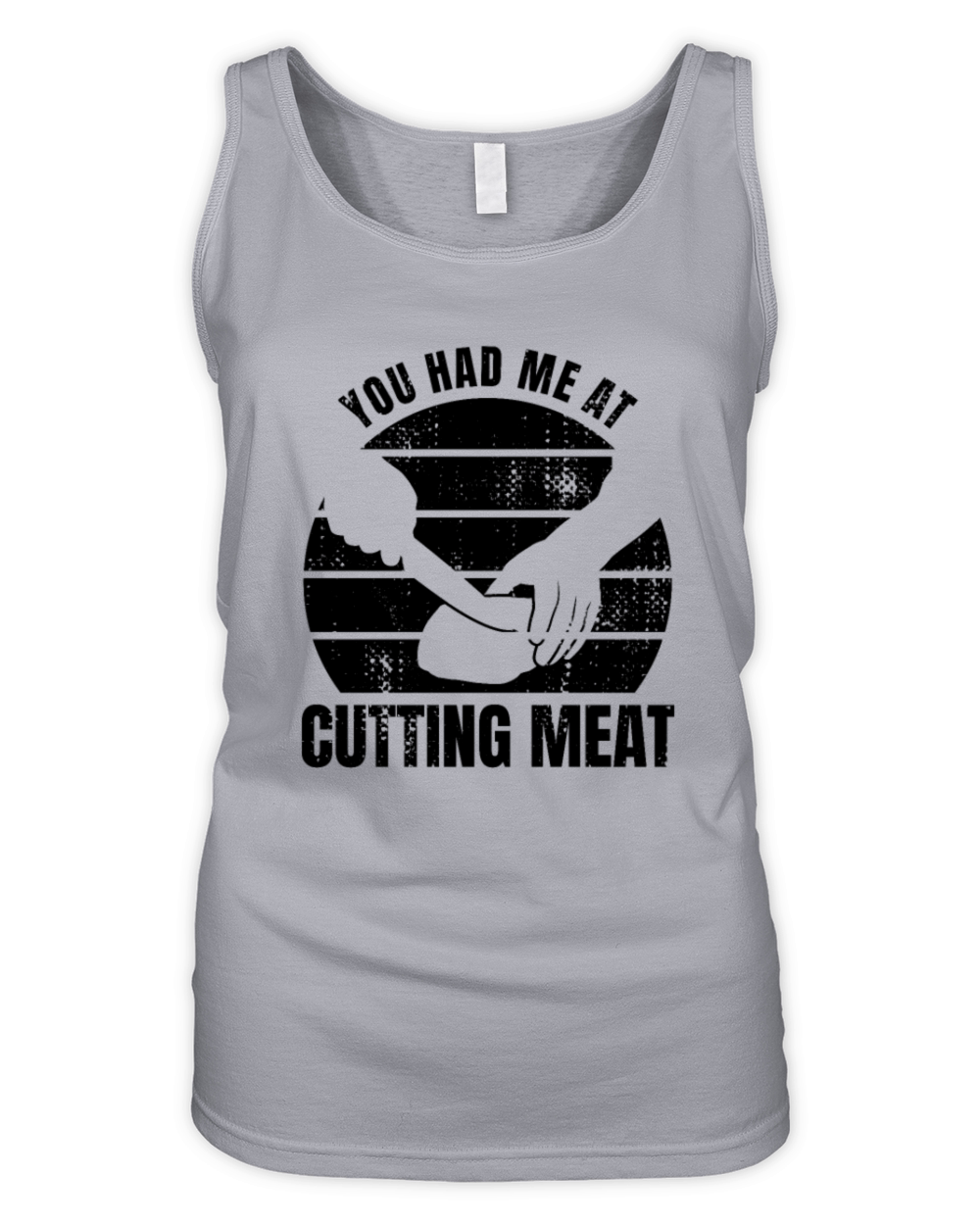 Butcher Saying Organic Women's Tank Top