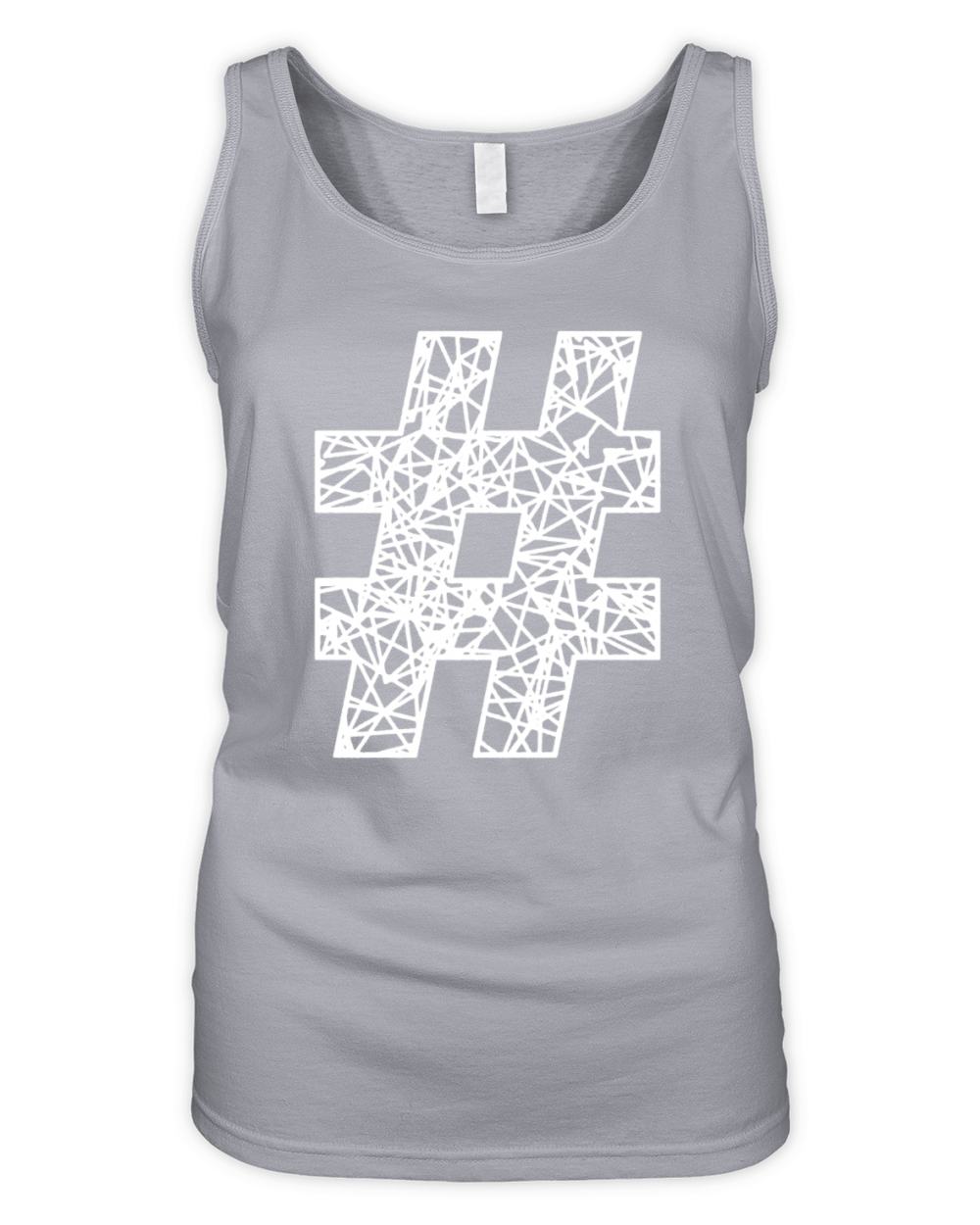 Hashtag style Organic Women's Tank Top