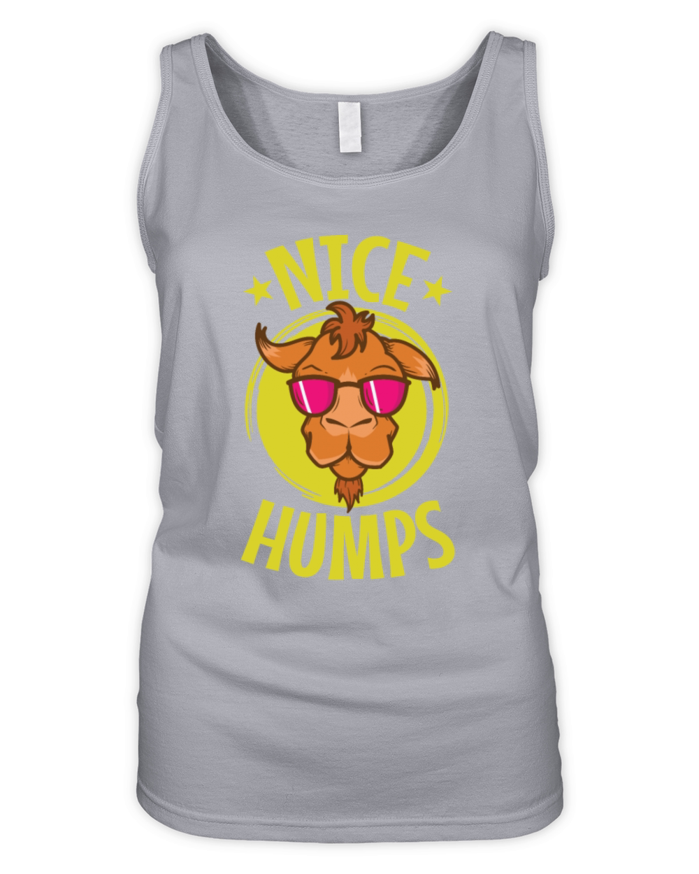 nice Humps cool Camel Dromedary Organic Women's Tank Top