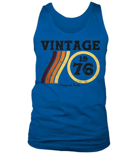 Classic Limited Edition Vintage 1976 Retro 48 Tank Top Unisex