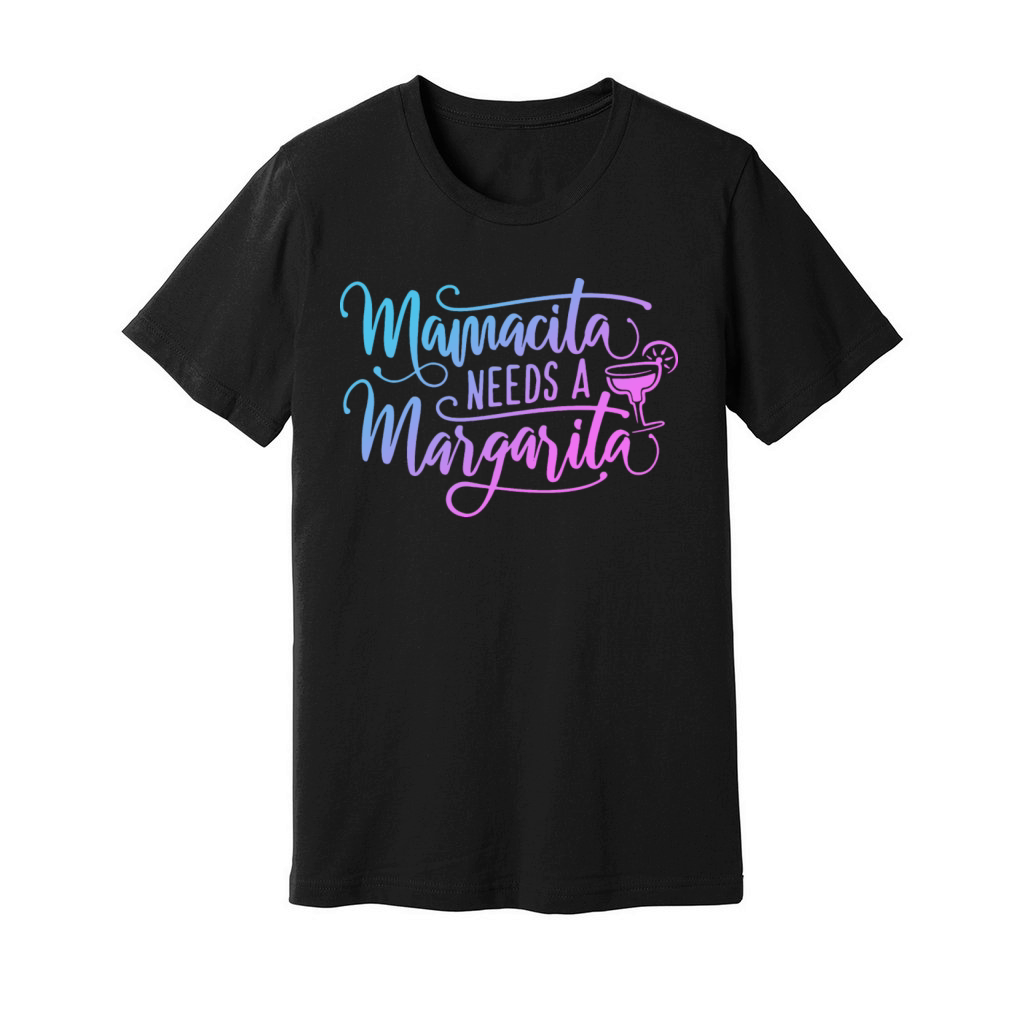 Mamacita Needs A Margarita Unisex Jersey Tee