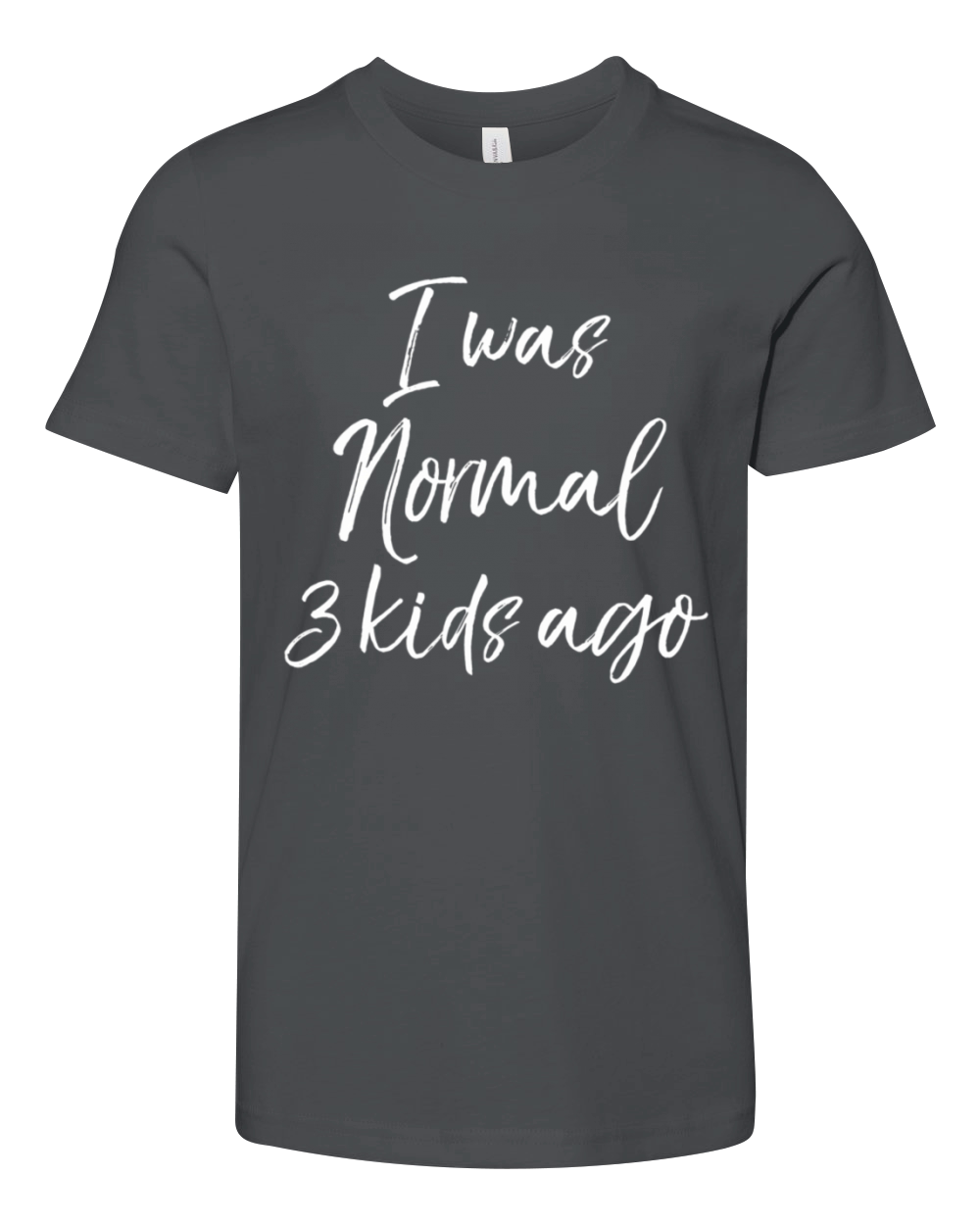 Mother Of 3 MotherS Day I Was Normal 3 Ago Youth Unisex Jersey Tee