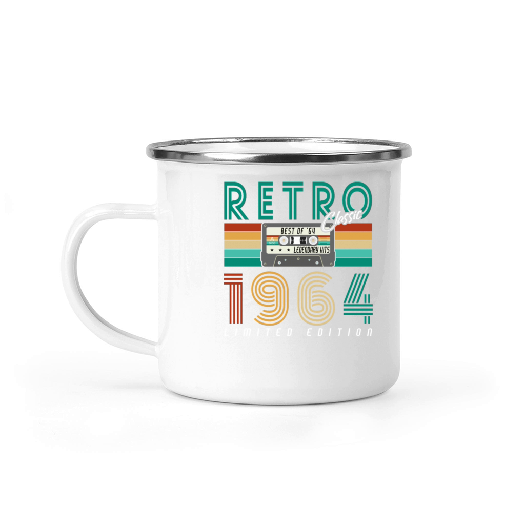 60th birthday 2024 Celebrate the best of 1964 Camping Mug