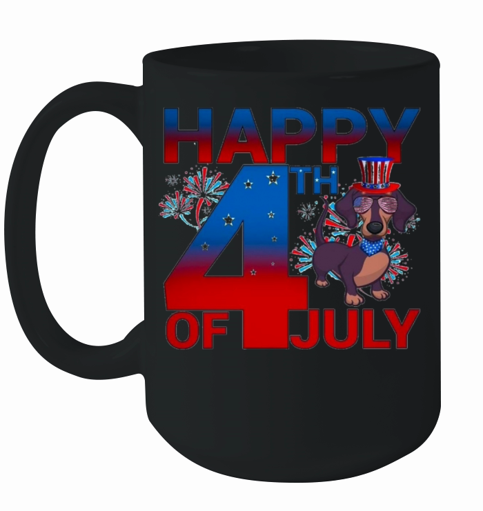 Happy 4th July Ceramic Mug