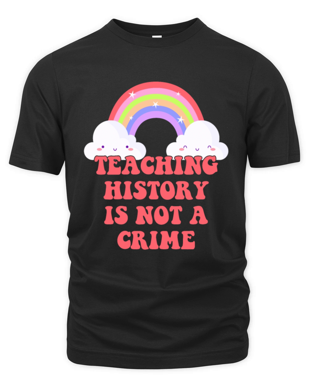 Teaching History Is Not A Crime Organic Unisex T-shirt