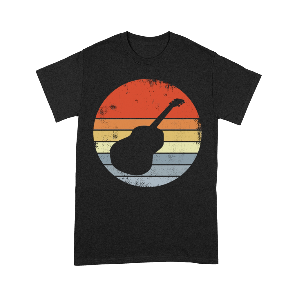 Guitar Drawing Vintage Look Premium T-shirt