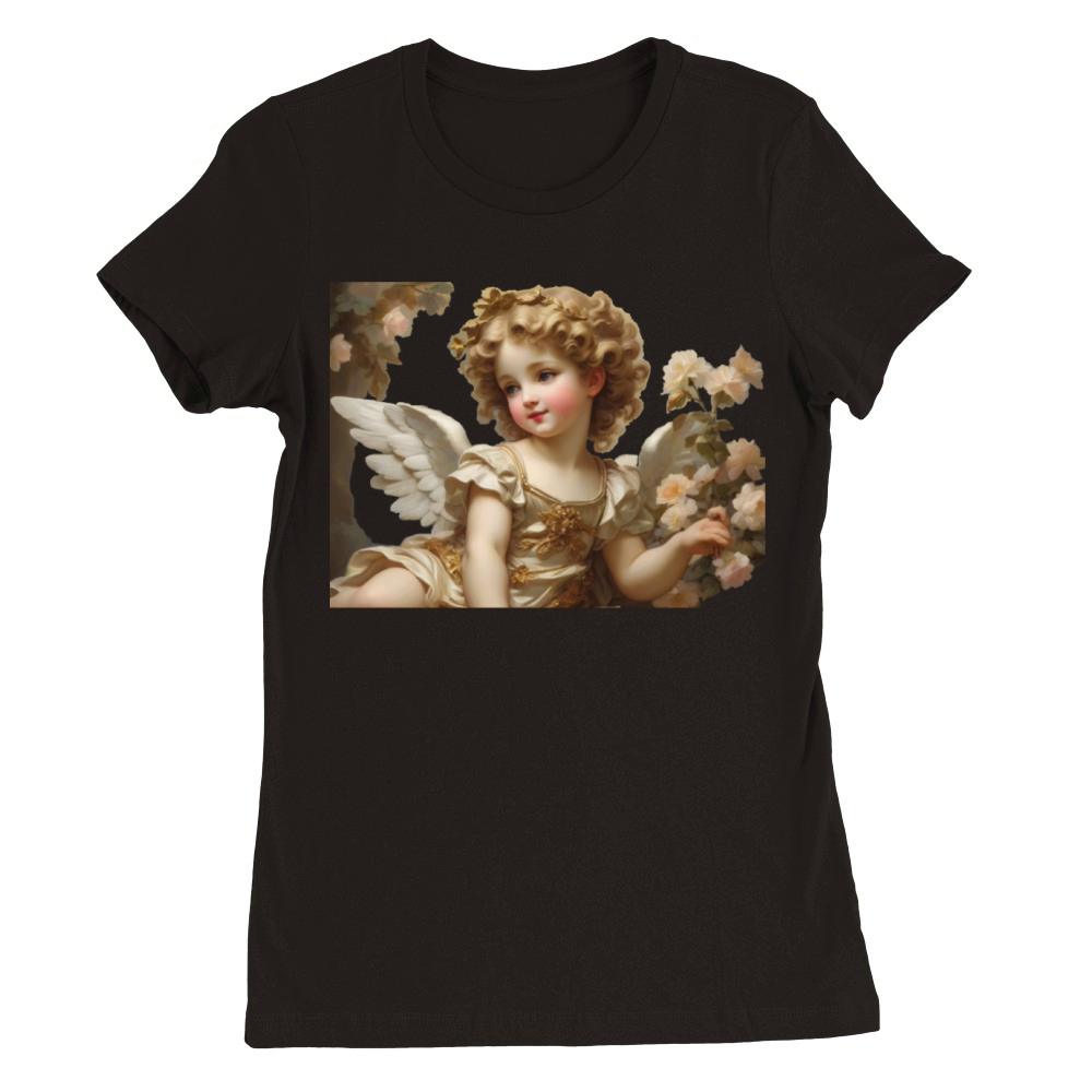 cupid Premium Womens Crewneck T-shirt