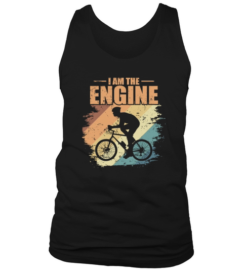 I am the Engine Bike Ride Fitness Tank Top Unisex