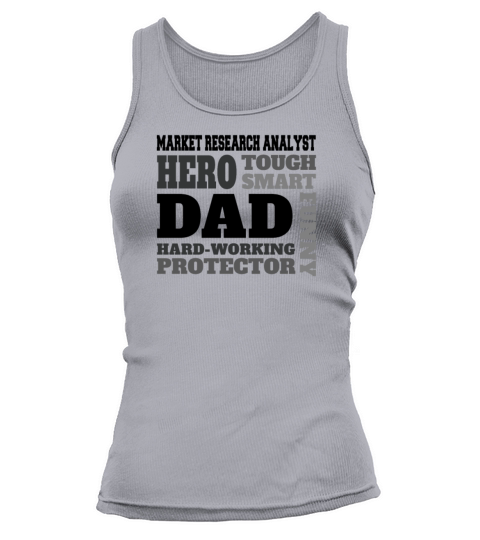 Daddy job funny Quote Dad Market Research Analyst Tank top Woman