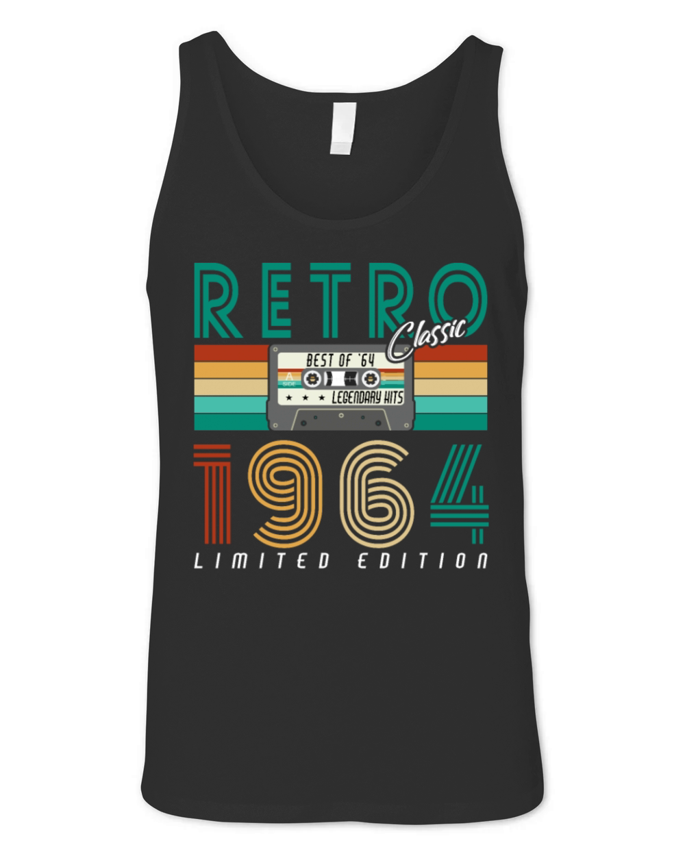 60th birthday 2024 Celebrate the best of 1964 Unisex Jersey Tank