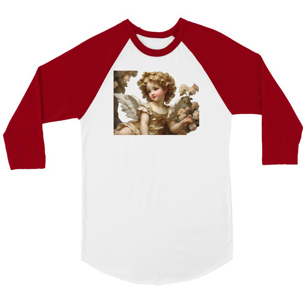 cupid Unisex ¾ sleeve Raglan T-shirt
