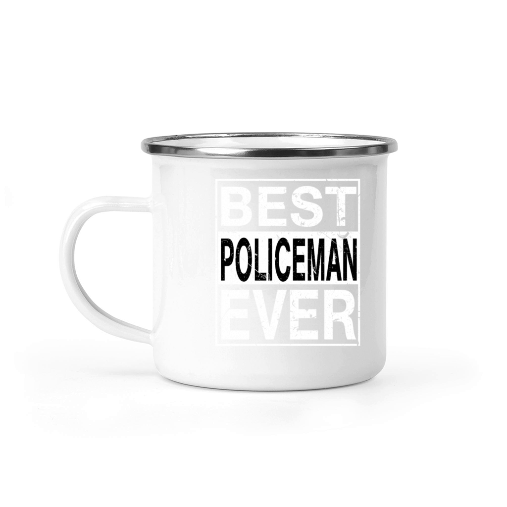 Best Policeman Ever Policeman Gift Camping Mug