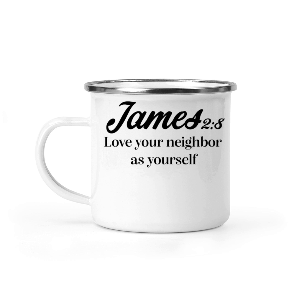 Quote bible verse Jesus Christ faith God Clothing Camping Mug
