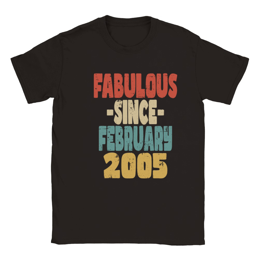 Fabulous February 2005 Classic Kids Crewneck T-shirt