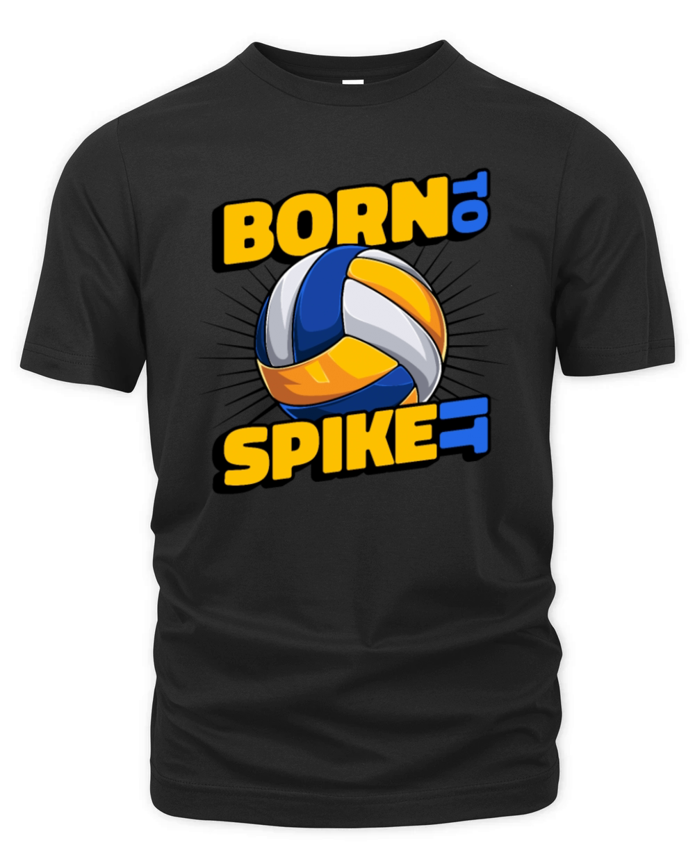 Born To Spike It Coach Team Player Trainer Organic Unisex T-shirt