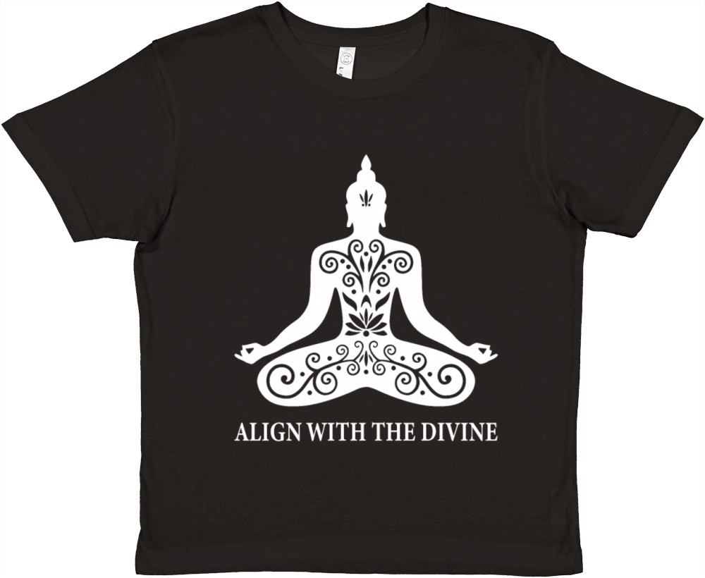 Align With The Divine Premium Kids Crewneck T-shirt
