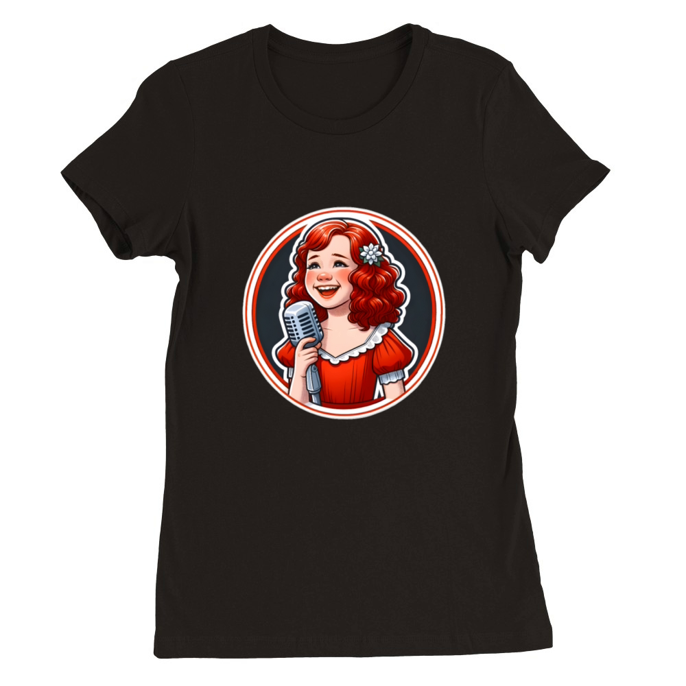 Annies Song Premium Womens Crewneck T-shirt