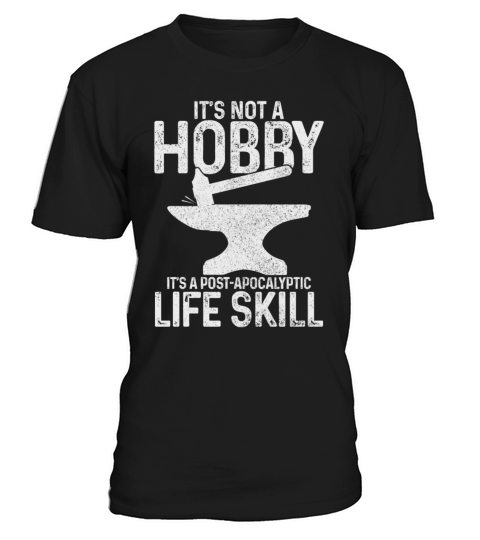 Blacksmith Knife Making Blacksmithing T-Shirt Unisex