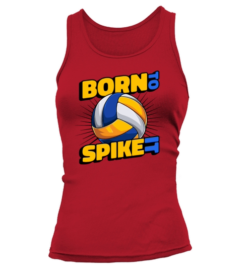 Born To Spike It Coach Team Player Trainer Tank top Woman