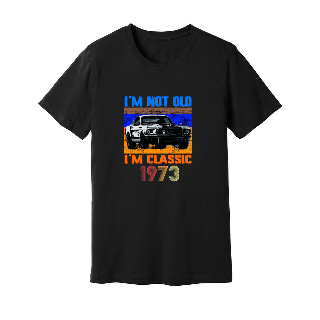 Im Not Old Im Classic 1973 Birthday Unisex Jersey Tee